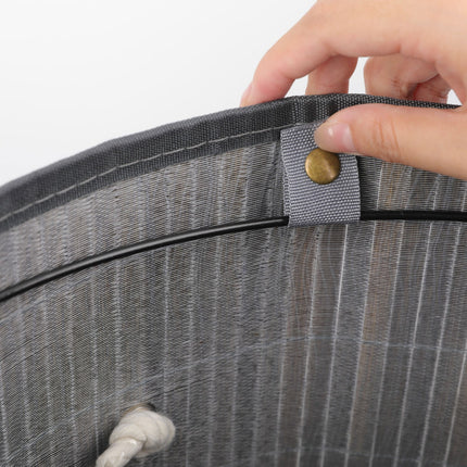 Bambus Vasketøjskurv 3 Størrelser– Elegant Kurv til Sortering af Vasketøj