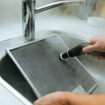 SteamCleaner – Kraftig damprenser 1500W med 4 Bar tryk og 9 tilbehørsdele