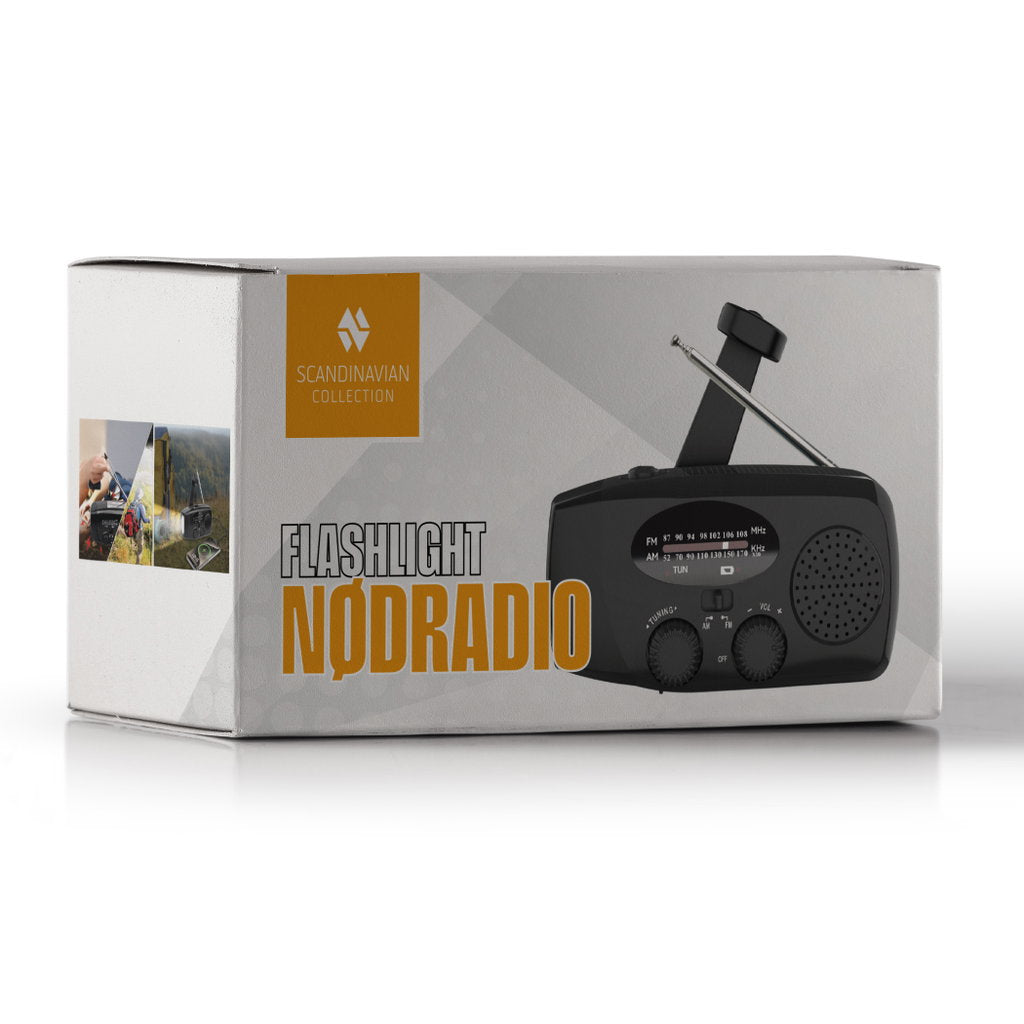 📻⚡ Nødradio Genopladelig  – klar når du har mest brug for den ⚡📻