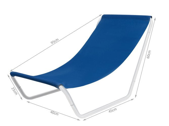 Sammenklappelig Strandstol med Skuldertaske