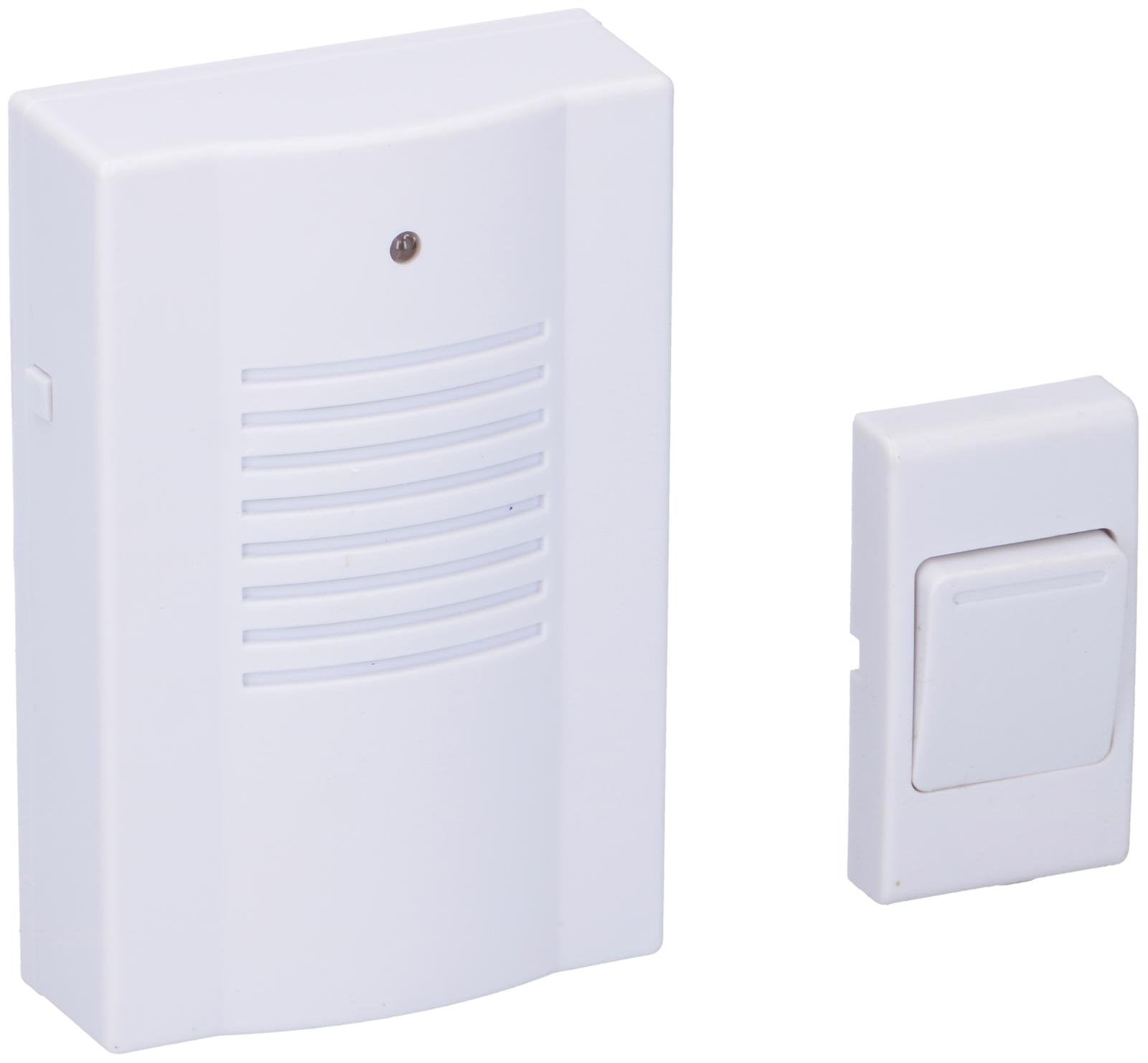 Grundig Trådløs Ringklokke med 16 Melodier – Nem Installation og Elegant Design