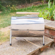 ALPINA Transportabel Kulgrill – Kompakt BBQ til Camping, Picnic og Have