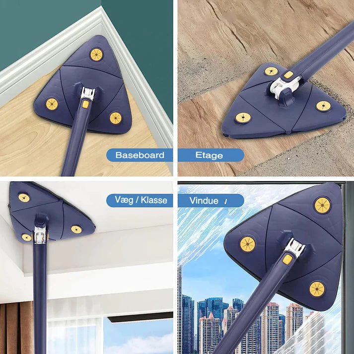 Revolutionerende 360° Roterende Moppe: Multifunktionel og Ergonomisk