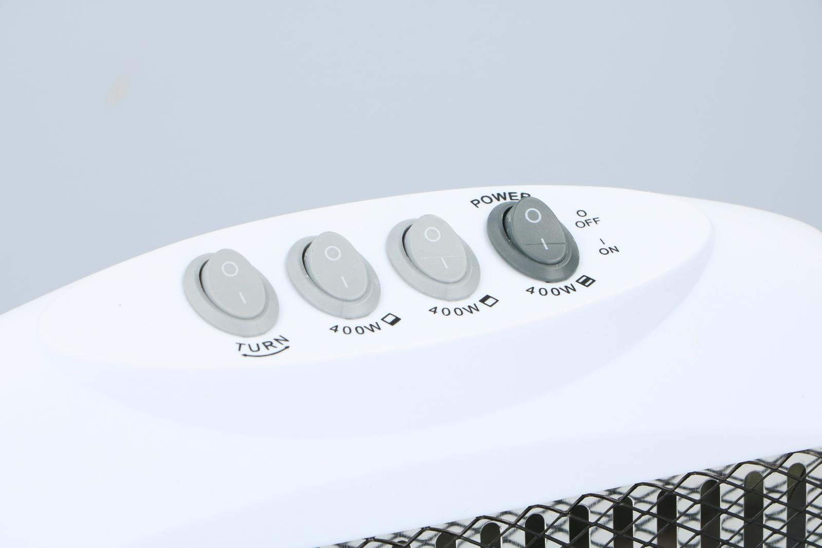 Alpina Elektrisk Halogenvarmer - 3 Varmeindstillinger - 1200W