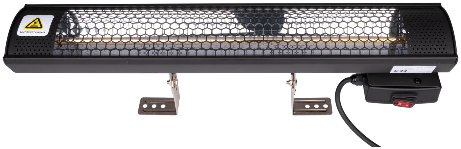 Alpina Terrasevarmer - Infrarød Varme - IP55 Støv- og Vandbeskyttet - 2000W