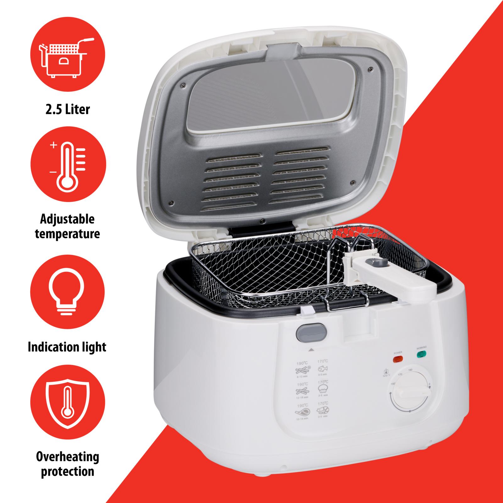 Alpina Frituregryde - 2,5L, 1800W