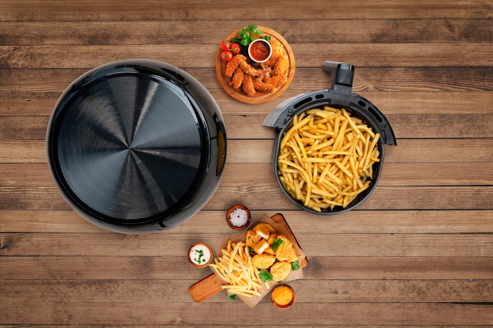 Alpina Airfryer Stor 3,5L - 1400W med Display