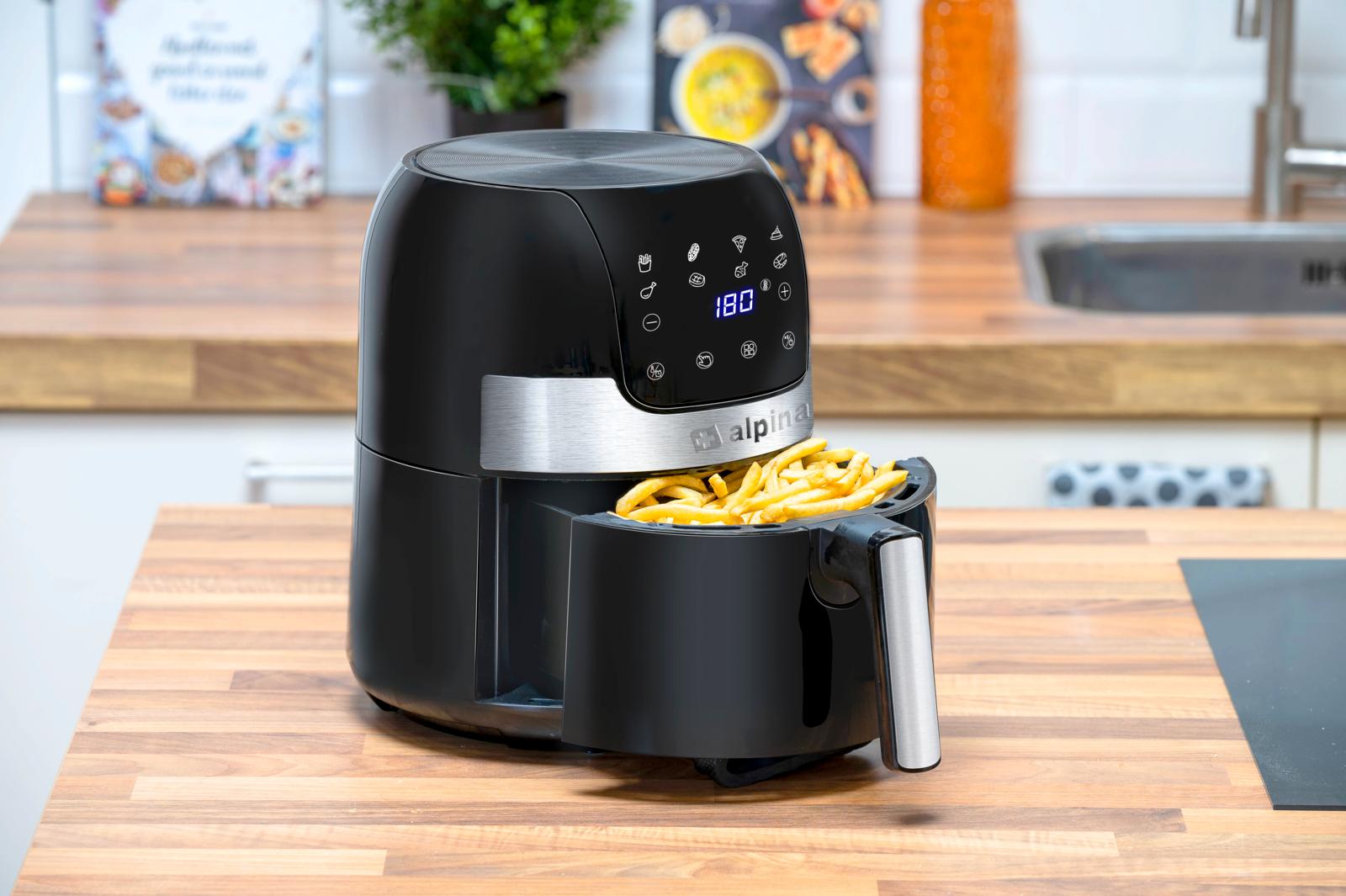 Alpina Airfryer Stor 3,5L - 1400W med Display