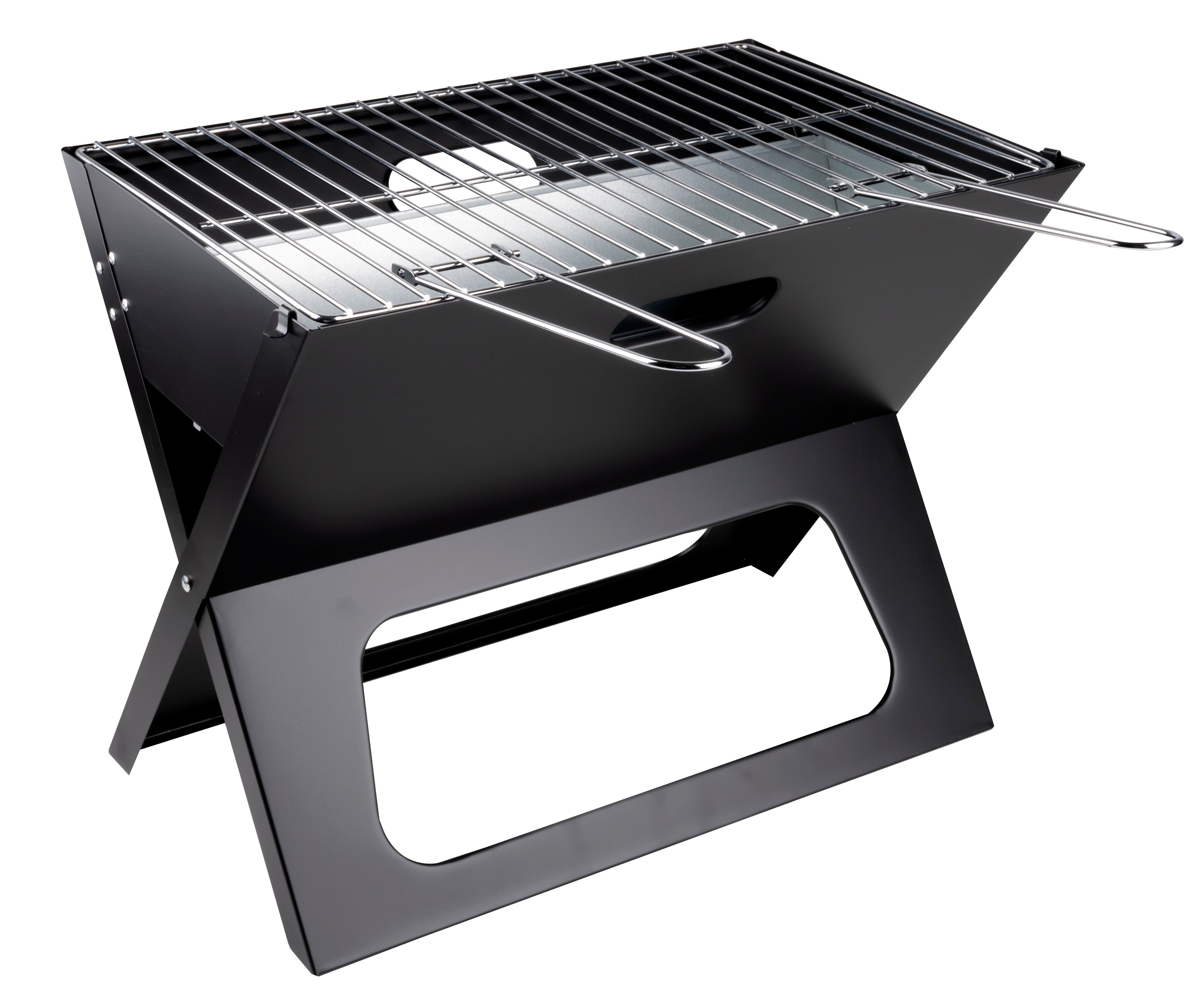 ALPINA Transportabel Kulgrill – Bærbar BBQ til Camping, Picnic og Have