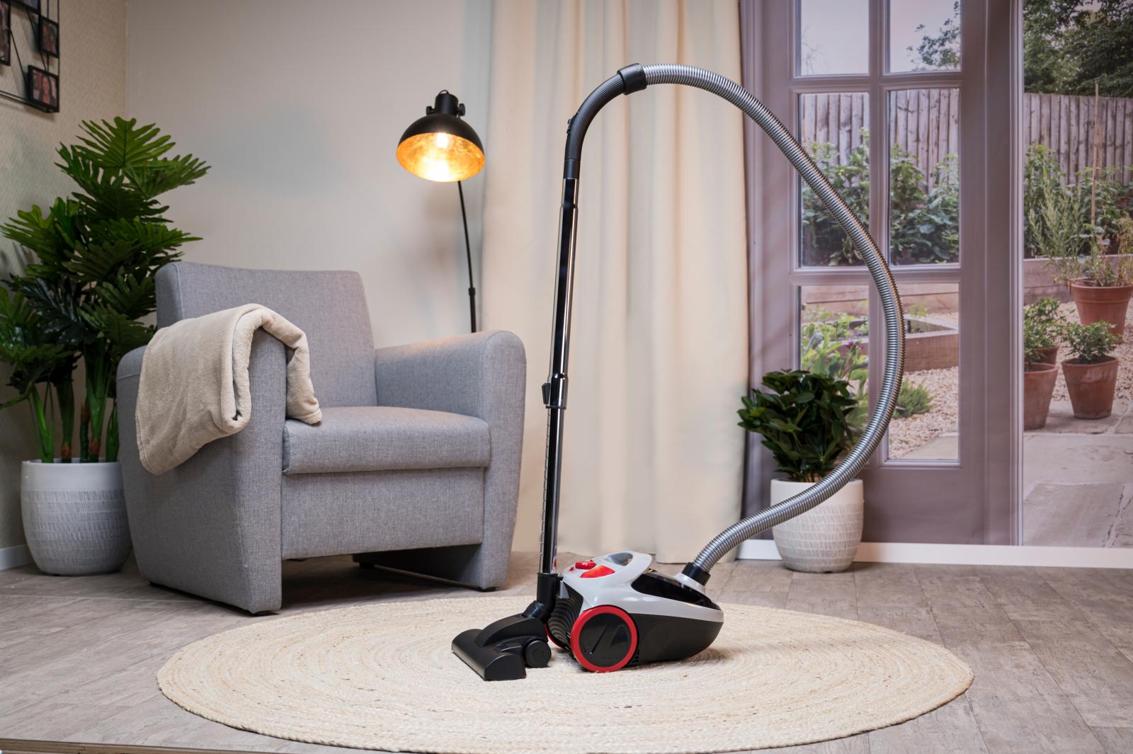 Dirt Devil Støvsuger med Pose - 800W, 2L, Hvid