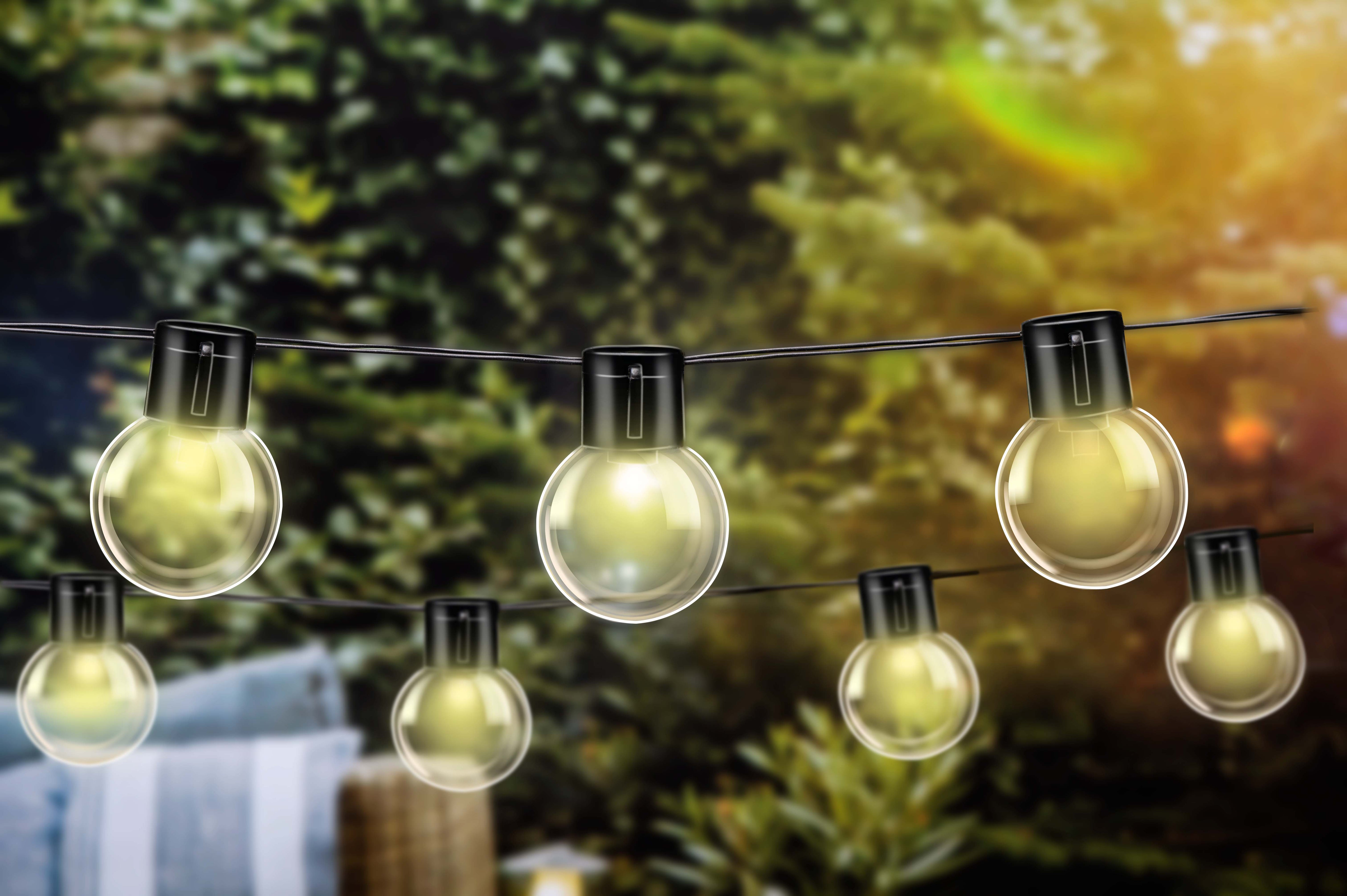 Solcelle Lyskæde fra Grundig - 4,85 Meter med 20 LED Lys