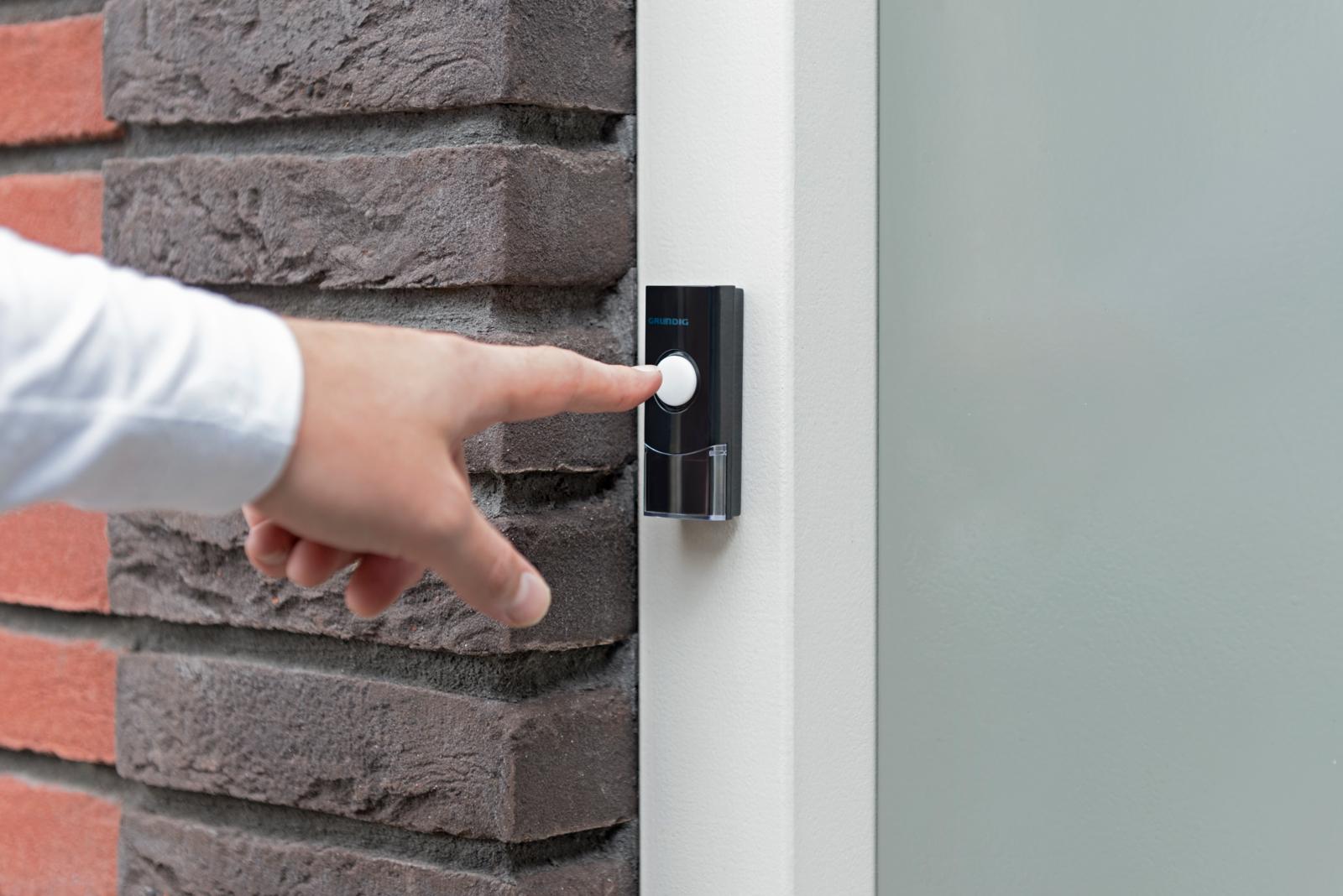 Grundig Trådløs Ringklokke med 2 Modtagere