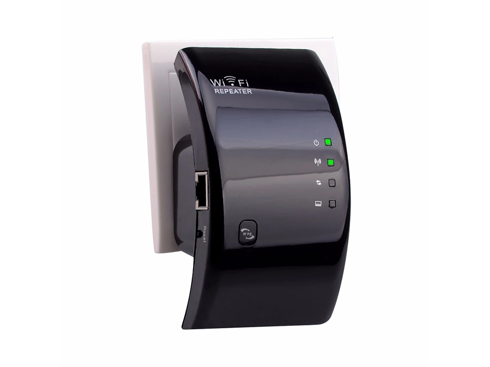 Kraftfuld Wi-Fi Repeater 300Mbps med 2.4G Access Point