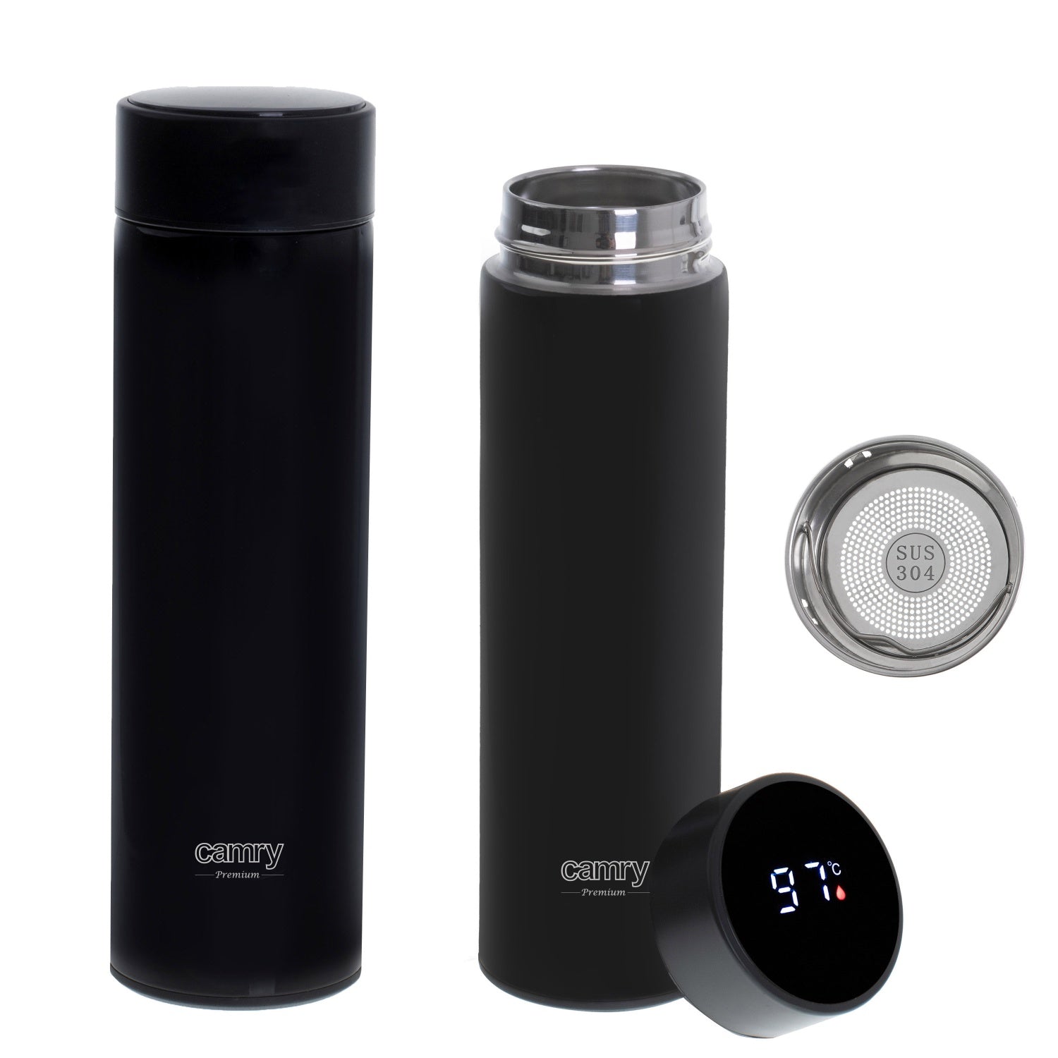 Termoflaske medTouch Display – 473ml