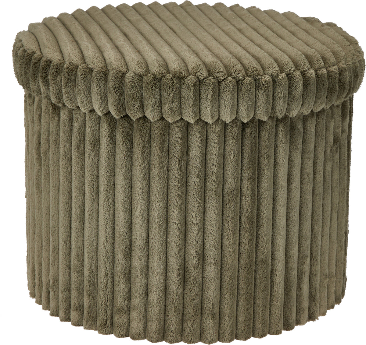 Foldbar Puf med Opbevaring – 3 Farver