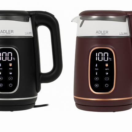 Elkedel med Temperaturstyring og LED Display - 1,7L