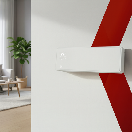 Elvarmer med WiFi, 2000W, Vægmonteret