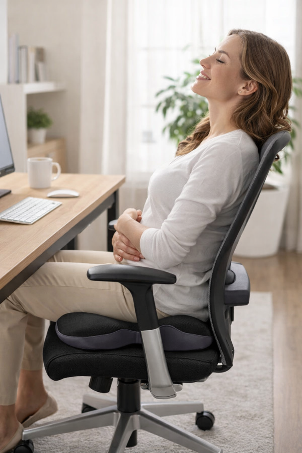 Ergonomisk siddepude Ekstra Nedsat – Komfort til hjem, kontor og bil