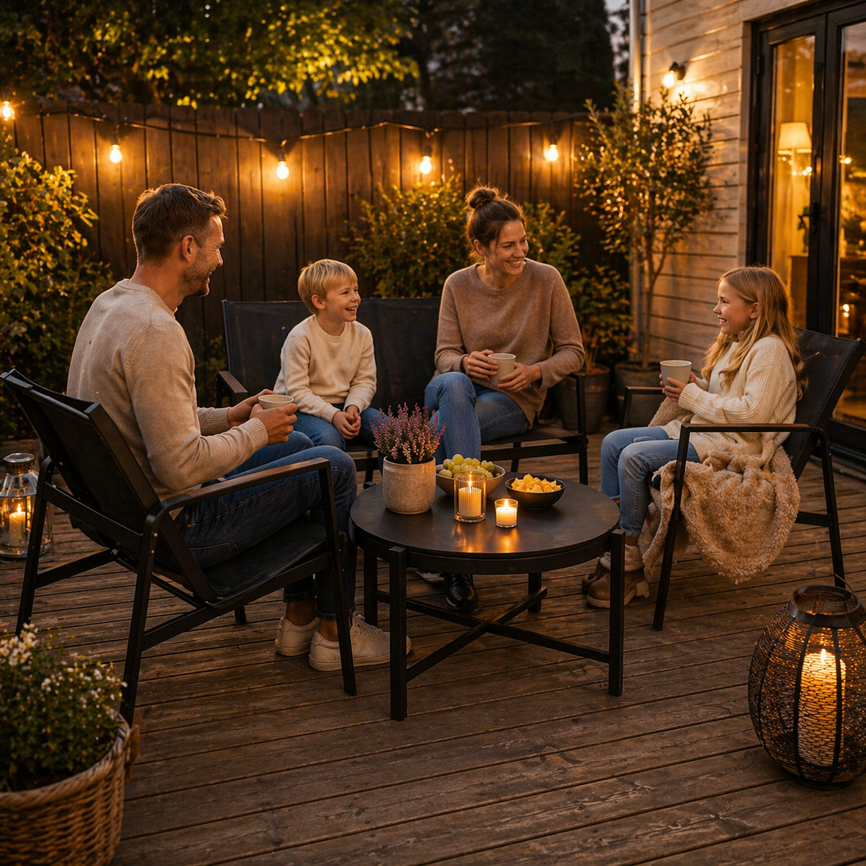 Havemøbelsæt til altan & terrasse