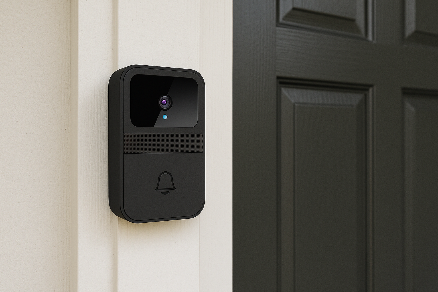 Trådløs ringeklokke med Kamera, tovejskommunikation & stemmeændring