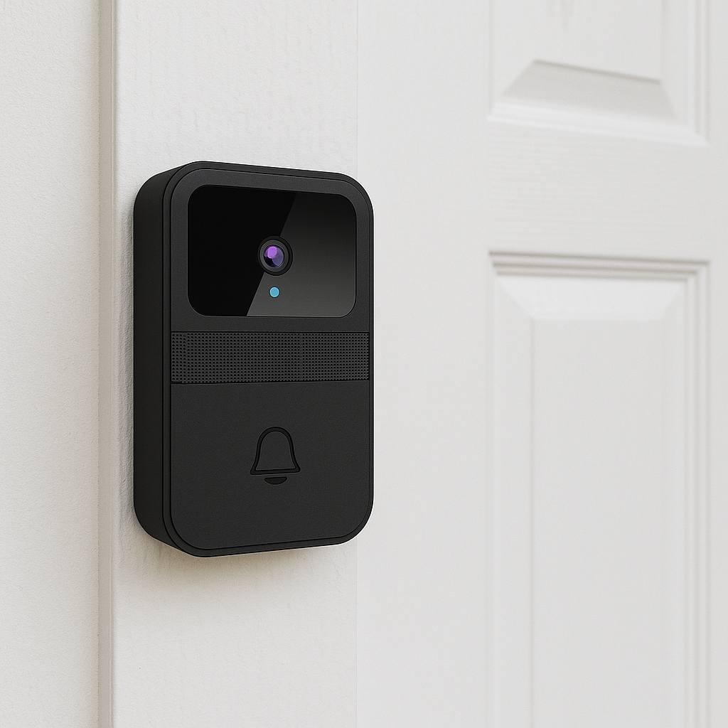 Trådløs ringeklokke med Kamera, tovejskommunikation & stemmeændring