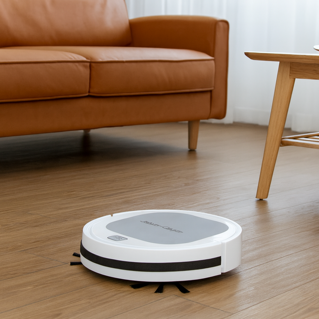 Robotstøvsuger med moppe
