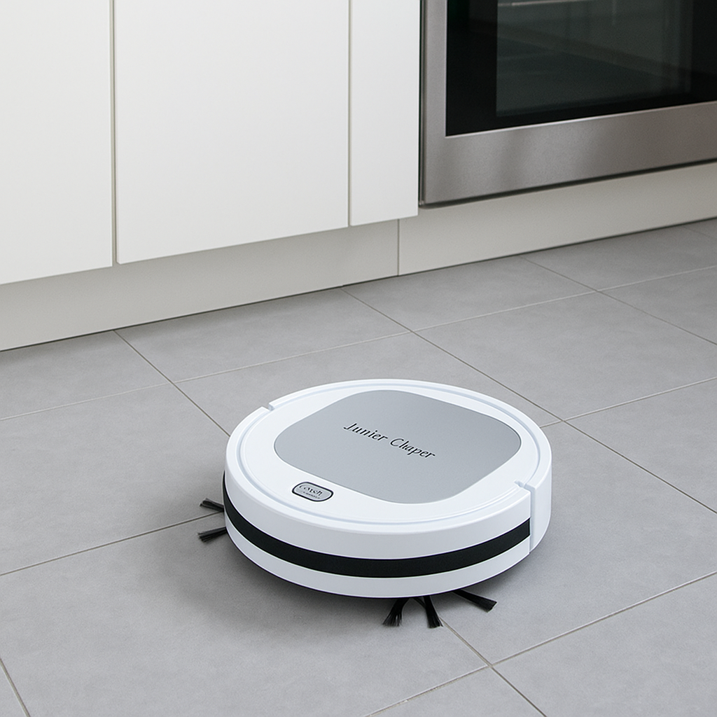 Robotstøvsuger med moppe