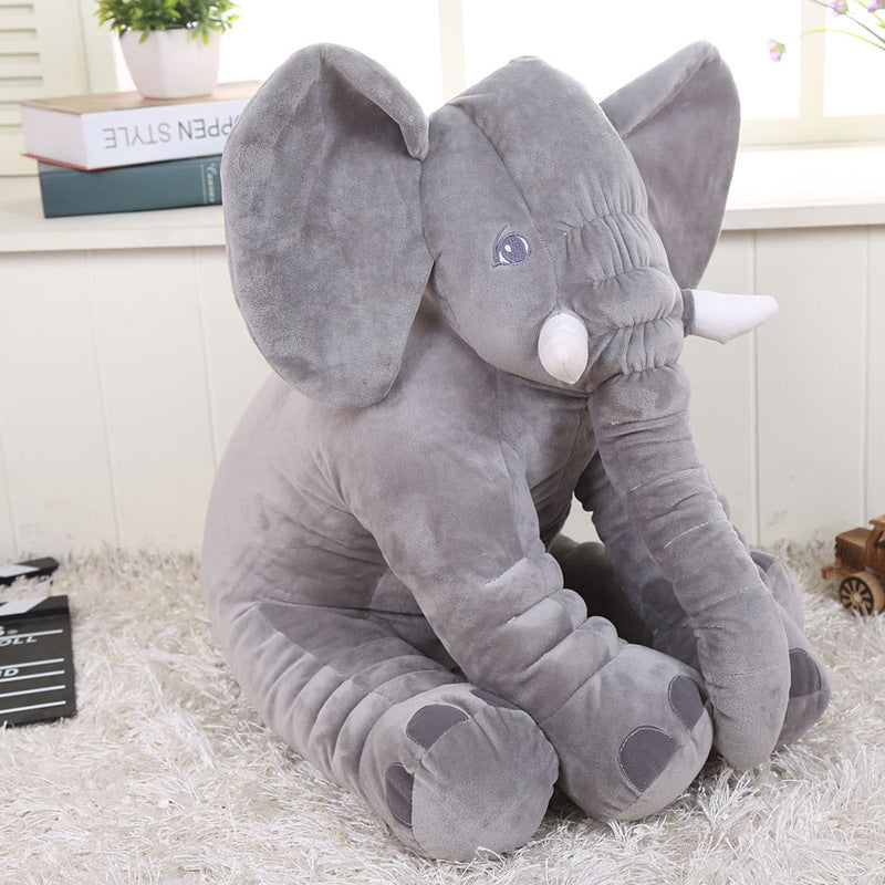 Elefant Krammebamse 60 cm – Blød Bamse til Tryg Søvn for Baby og Barn