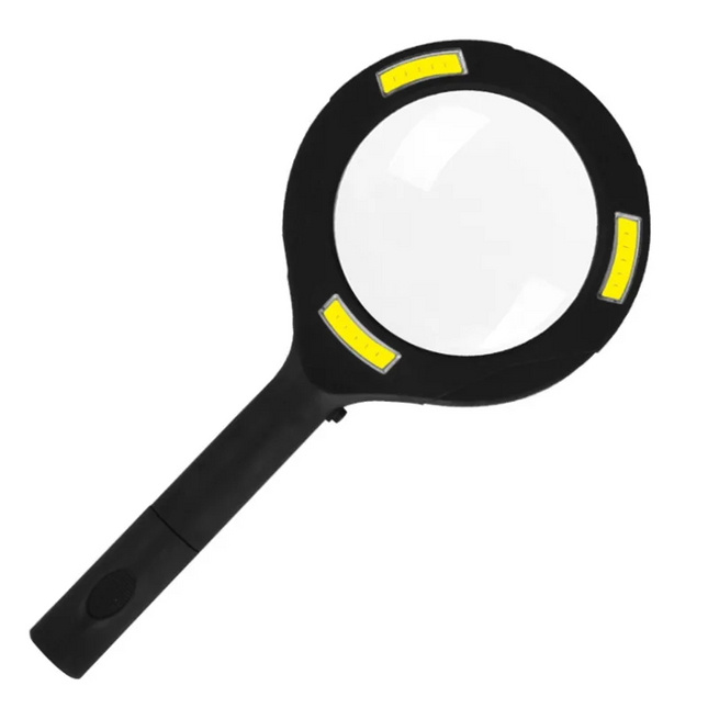 Ultra-Clear LED-förstoringsglas - inkl. LED-ljus