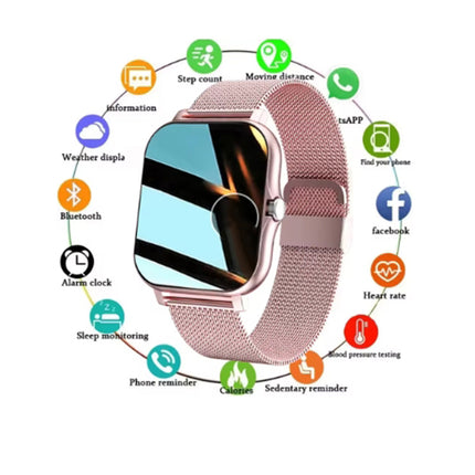Smartwatch til kvinder og mænd – bluetooth opkald & sport