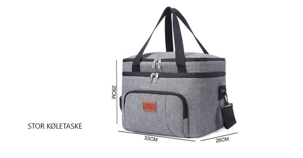 Køletaske 20 og 40 Liter til Strand og Picnic