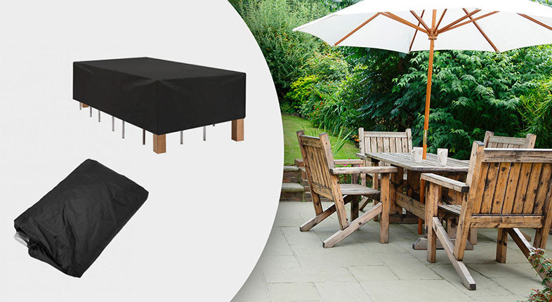 Havemøbel overtræk 135x135x75