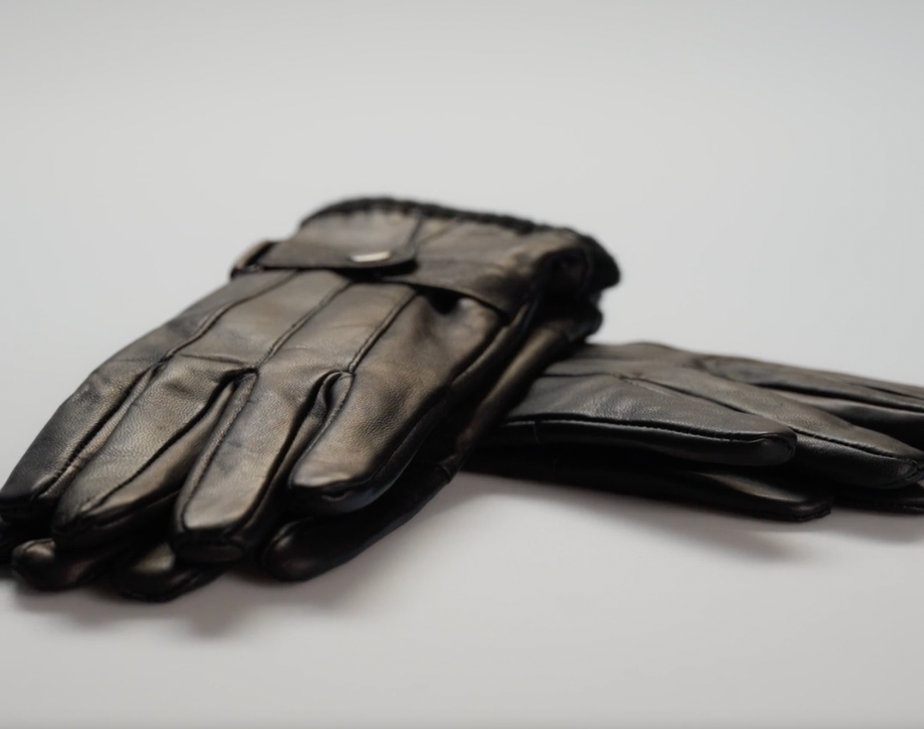 Luksuriøse Herre Læderhandsker 100% Ægte Læder – Elegant Varme til Dine Hænder!