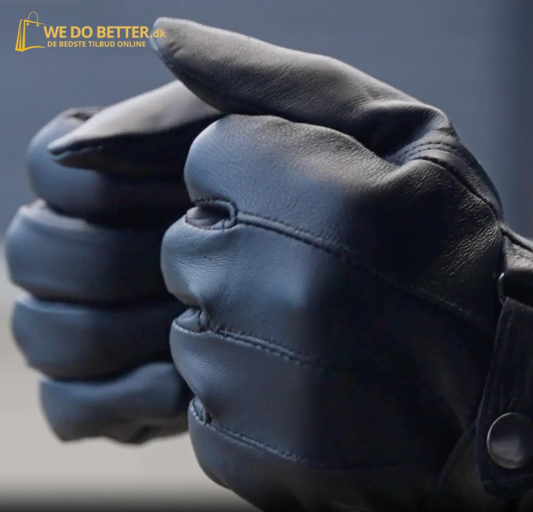 Luksuriøse Herre Læderhandsker 100% Ægte Læder – Elegant Varme til Dine Hænder!