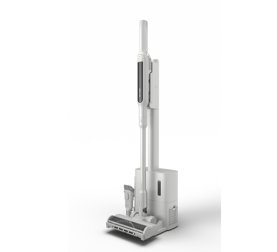 Nilfisk Move 2-i-1 Ledningsfri Støvsuger med Dockingstation – Grå