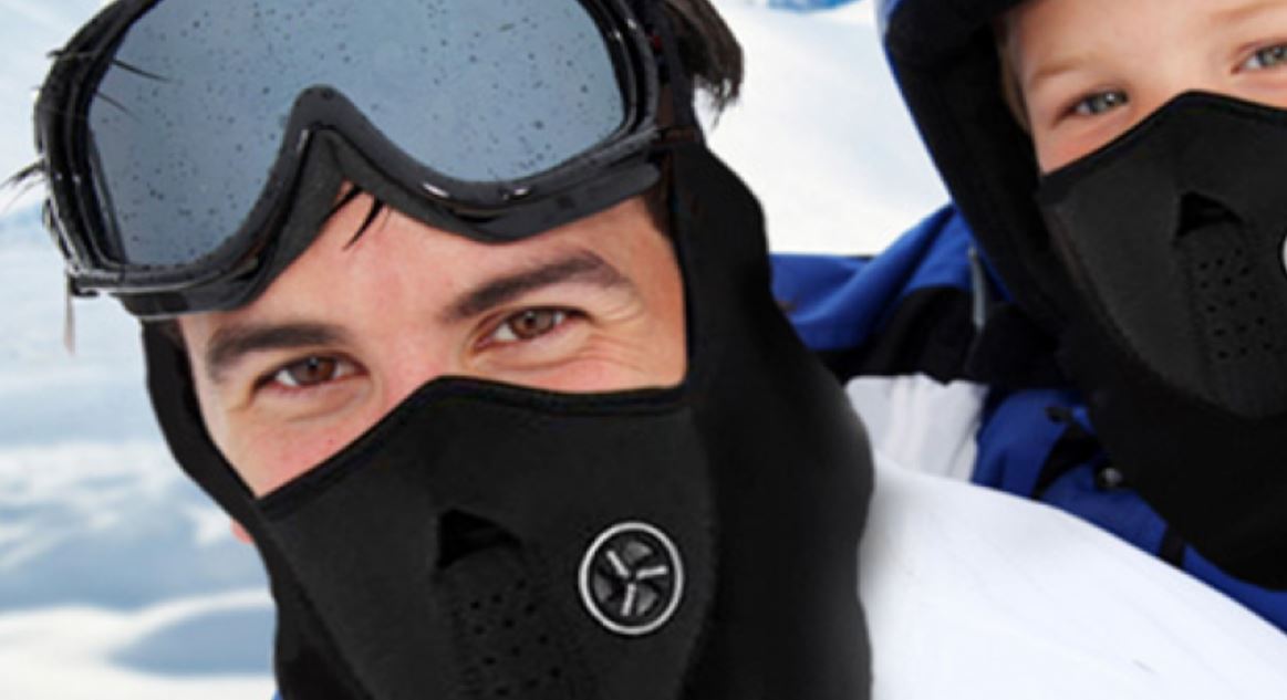 Varm og Vindbeskyttende Ansigtsmaske til Cykling og Udendørssport