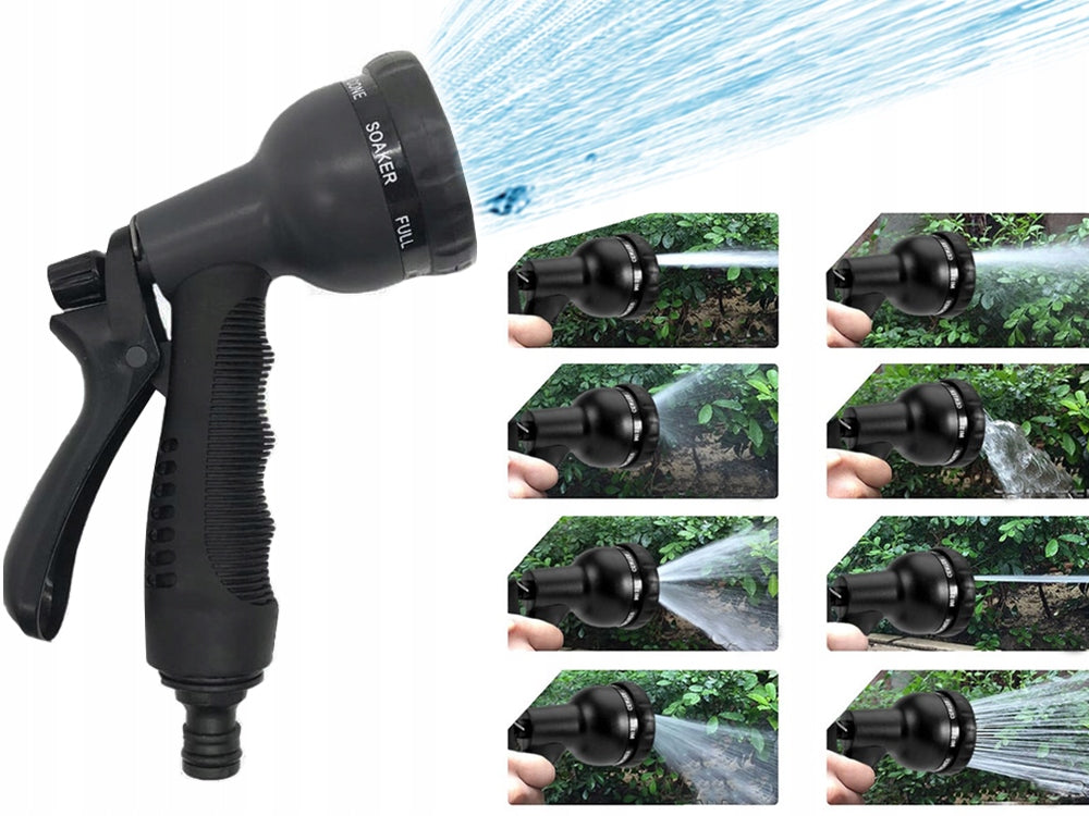 Udvidelig kvalitets Haveslange med vægholder, 3 længder