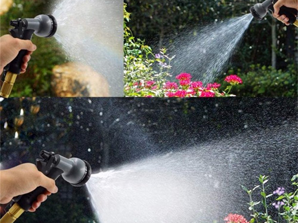 Udvidelig kvalitets Haveslange med vægholder, 3 længder