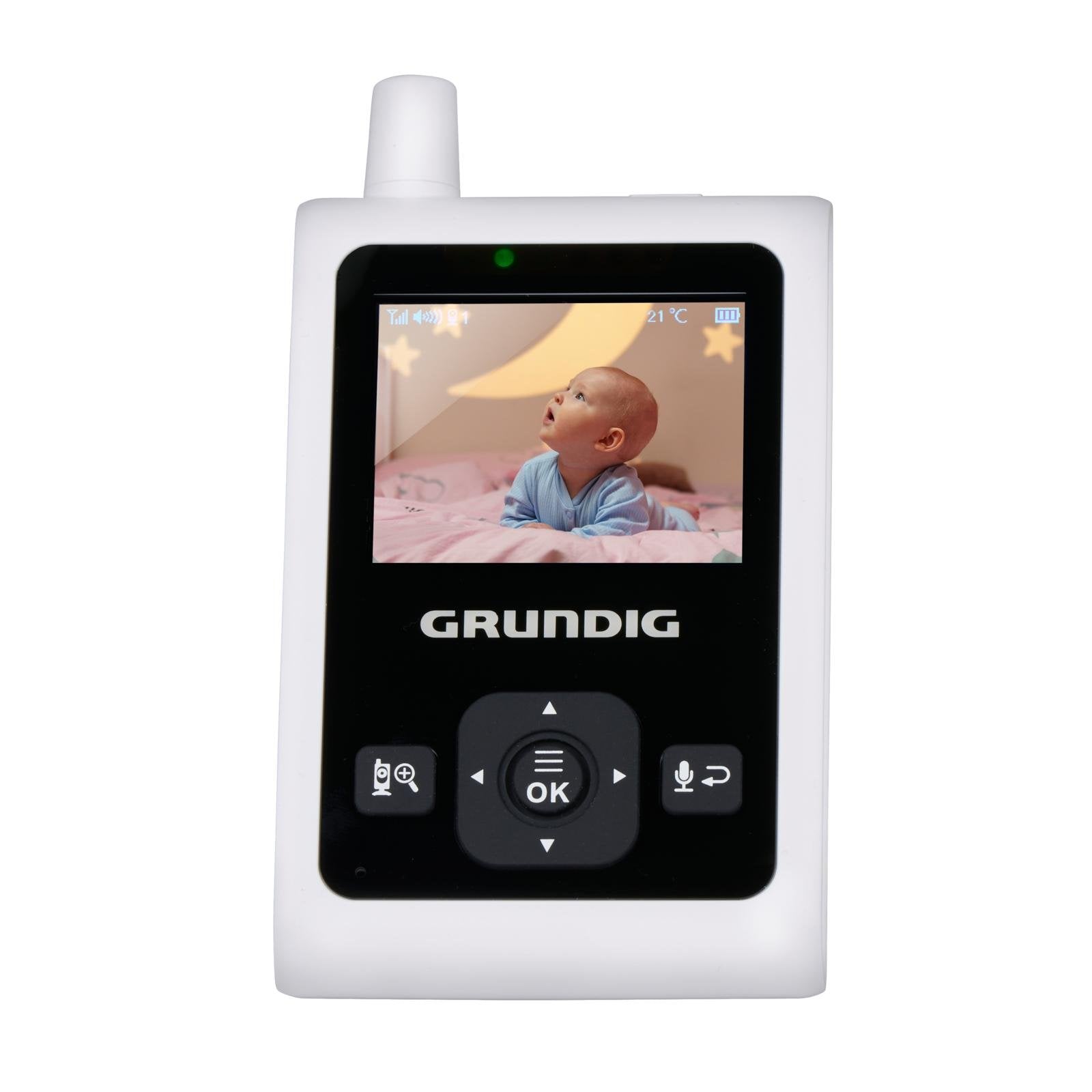 Babyalarm med kamera 2,4” – Trådløs baby monitor med nattesyn og Talk-Back