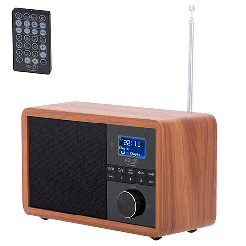 Trådløs radio med DAB+, Bluetooth & Alarm