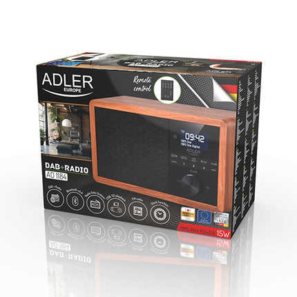 Trådløs radio med DAB+, Bluetooth & Alarm