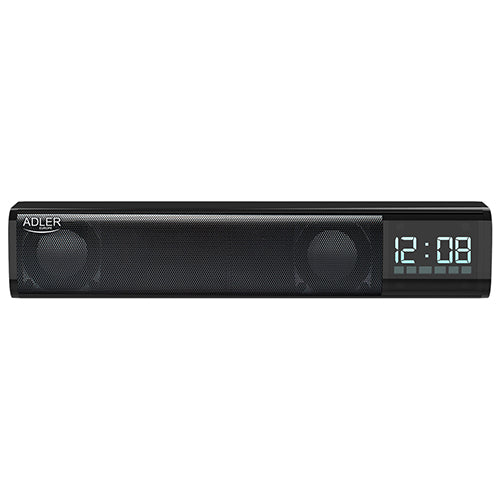 Multifunktionel Bluetooth Soundbar med Ur og Alarm