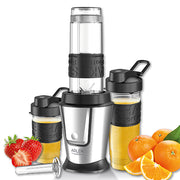 Blender med 2 sportsflasker