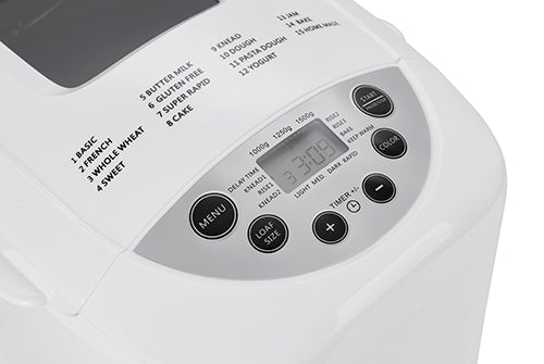 Brødmaskine Kapacitet: 1000-1500 g