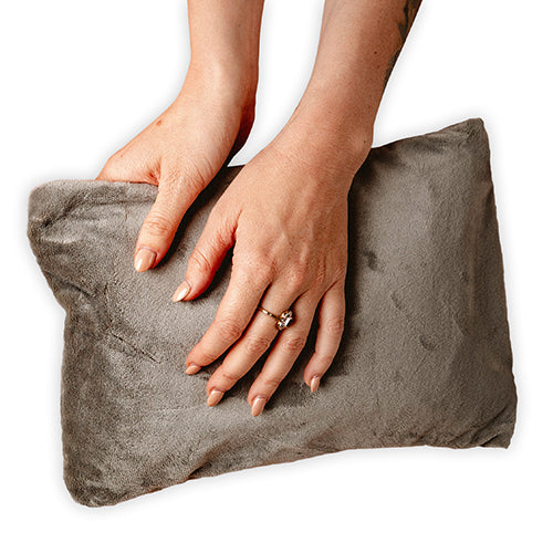 Varmepude / varmeflaske – med blød polar fleece