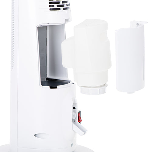 Tårnventilator med LCD, Varmeblæser og Luftfugter - 75cm