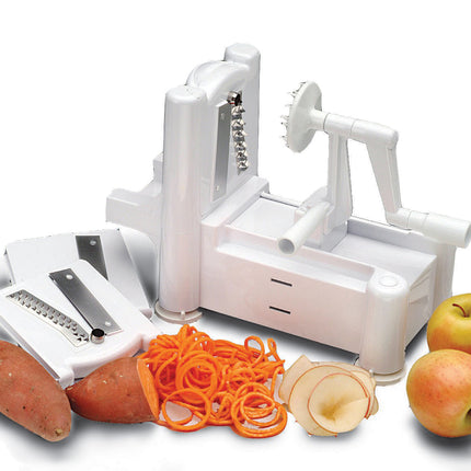 Spiral Slicer – Lav dekorative grøntsagsspiraler og strimler