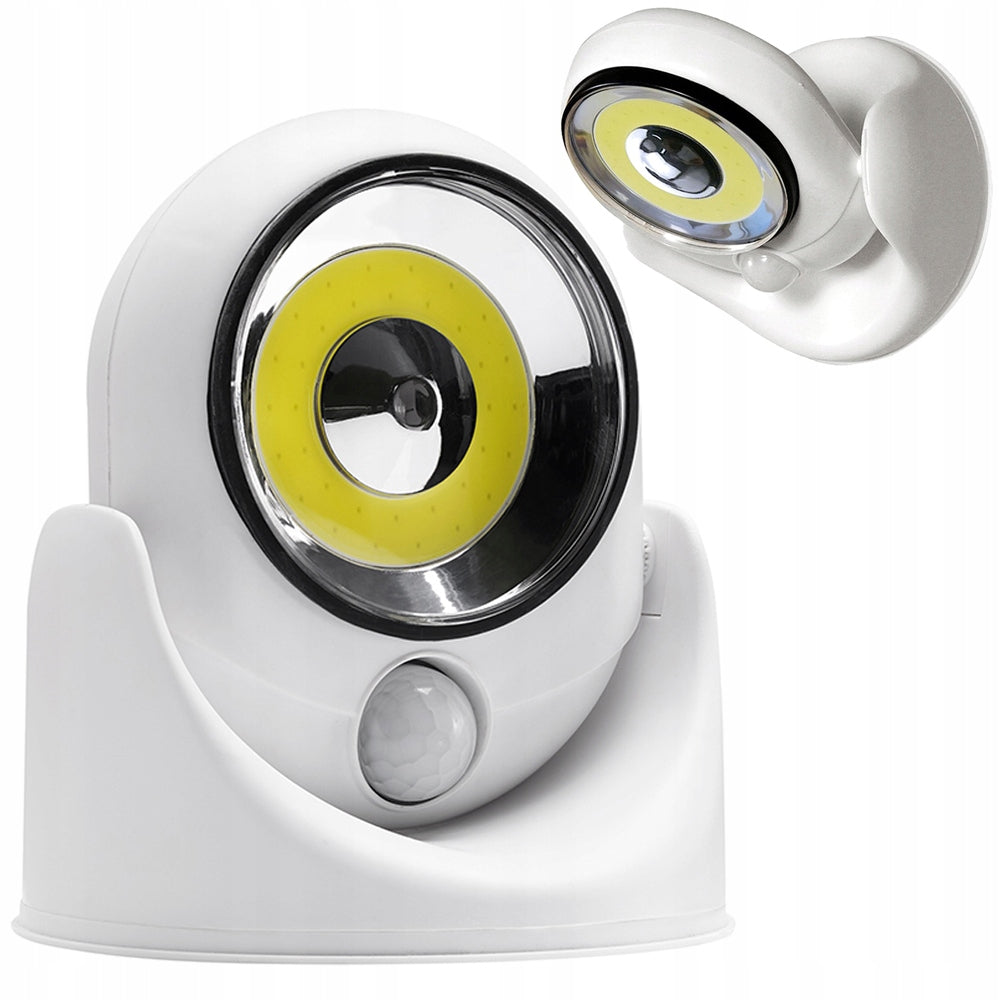 LED 360 Batterilampe med Bevægelsesdetektor