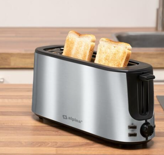 Brødrister, DEMO, med 7 Indstillinger og Optøningsfunktion