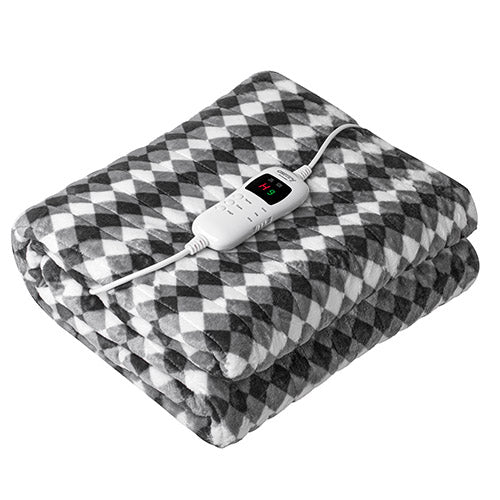 Varmetæppe 160x180 cm, dobbelt – med Timer og 9 varmeindstillinger